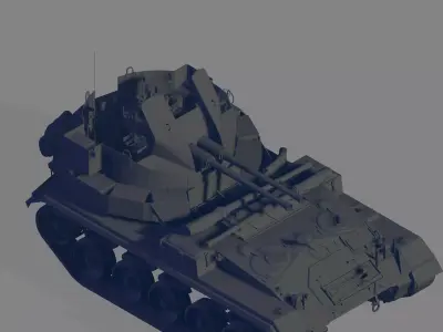 M19A1 3D model