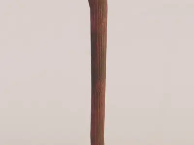 Fire Axe pbr game ready Low-poly 3D model