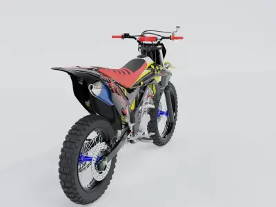 KAWASAKI KLX 2012 3D model