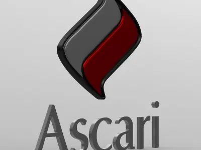 ascari logo 3D model