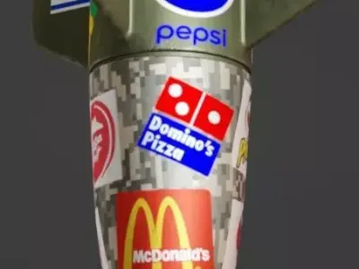 Military Bombs on Gaza Free low-poly 3D model