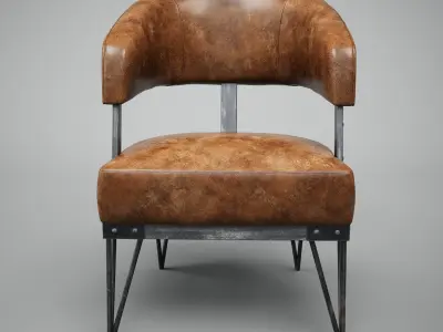 Industrial Armchair 3D model