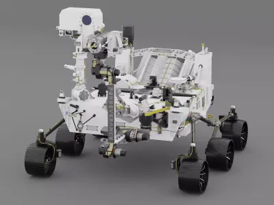 Perseverance Rover 3D model