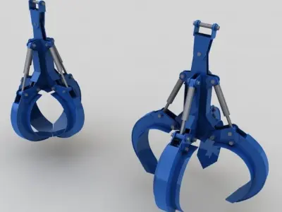 Polyp digger 3D model