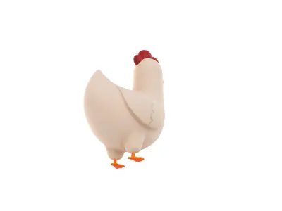Character160 Chicken 3D model