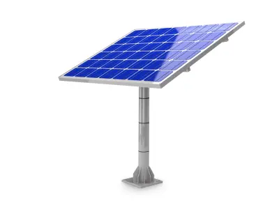 Solar Panel 3D model 14
