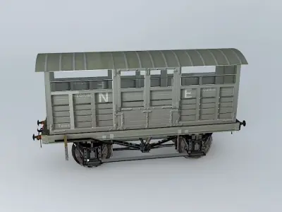 "CATTLE BOX"...  Medium... Free 3D model