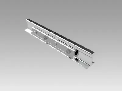 Fastening rail P65 overlays 1P65 3D model purchase
