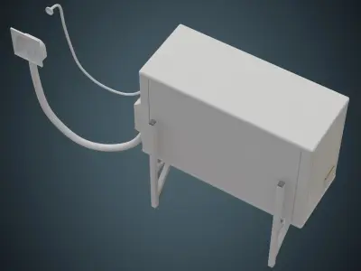 Air Conditioner 5A Low-poly 3D model