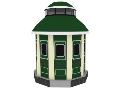 Shedd clock tower Free 3D model