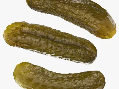 Pickled Cucumber Collection 3D model