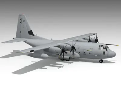 C-130 J 3D model