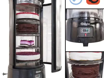Bartscher best food dehydrator on market 3D model