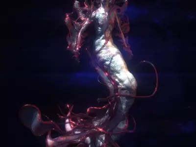 Mermaid 3D model