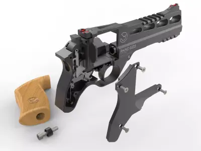 Chiappa Rhino 60DS Revolver 3D model