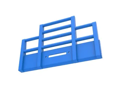 Moose bumper for semi truck V2 Scale 1 to 25 3D print model