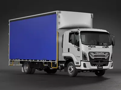 2025 Isuzu FRR Freightpack Truck 3D model