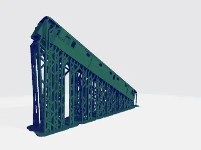 N Scale - Carrozza FS tipo 46 - bagagliaio 3D print model