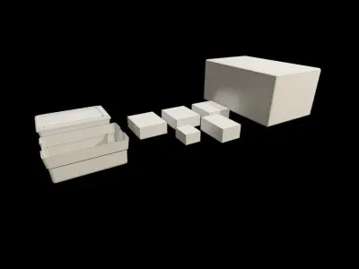 Ammo Reloading Workbench Free low-poly 3D model