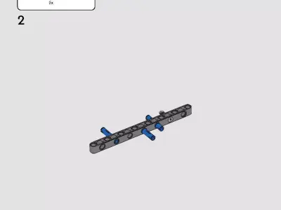 TwindBricks3D - 42167 - LR Electric Garbage Truck 3D print model