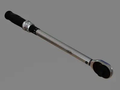 torque wrench 3D model from CGTrader