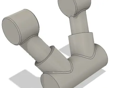 Barbatos Lupus Rex ricambio spare part gundam  3D print model