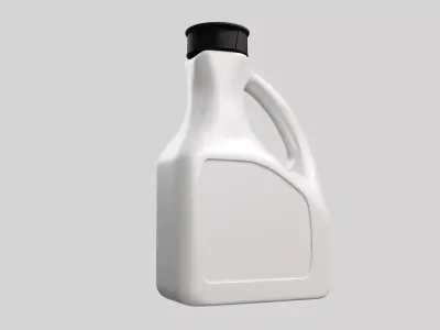 Oil or scour container Free 3D model
