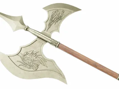 Halberd 06 3D model