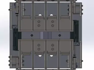 Robotic Pneumatic Gripper 3D model