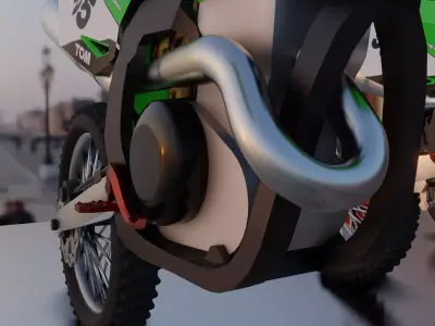 Kawasaki KX450SR 3D model