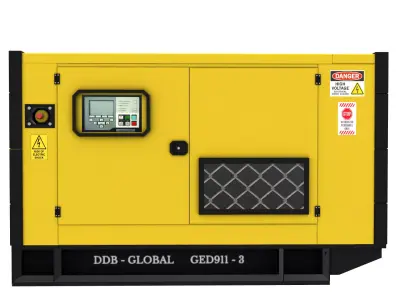 Power Generator 3d Model Low Poly Low-poly 3D model