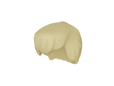 TwindBricks3D - Minifigure Hair pack 7 3D print model