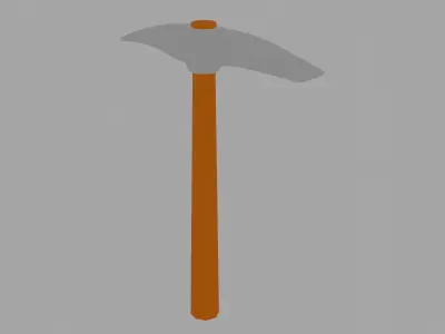 Pickaxe 3D Model Free 3D model