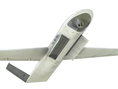 SciFi Drone Bomber 3D model