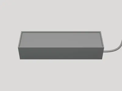 Light Box Display - Geometry Only No Textures No Materials 3D model
