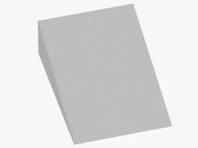 Skate Ramp - Fun Box 07 Free 3D model