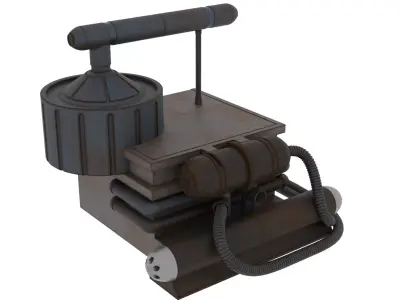 Echo Base Heating Unit 1-12 scale Blackseries 3D print model