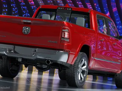 Dodge RAM 1500 2020 3D model