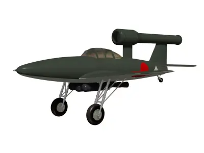 kawanishi baika 3D model