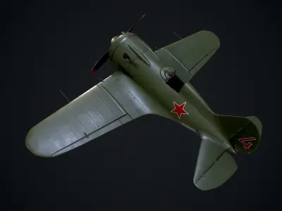 Polikarpov i-16 3D model