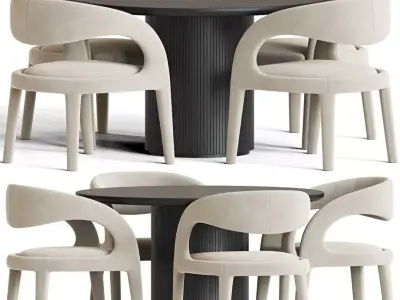 Dining Set 94 3D model