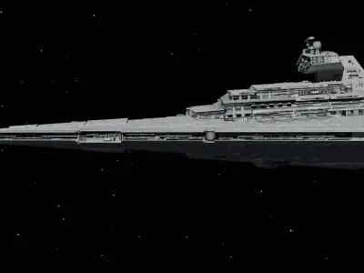 STAR WARS DESTRUCTOR IMPERIAL Free 3D model