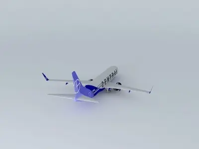 Central Airlines Boeing 737 839B Interior Free 3D model