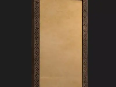 picture frame 3D model