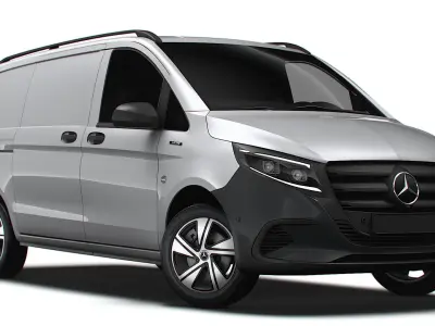 Mercedes Benz eVito Panel Van L2 2024 3D model