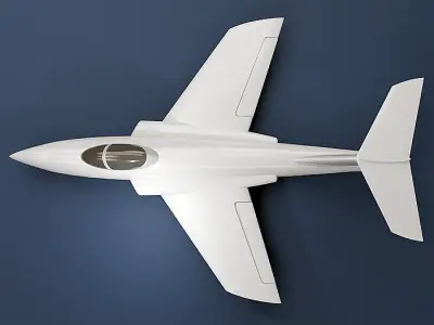 3d printable jet 3d model 3D print model