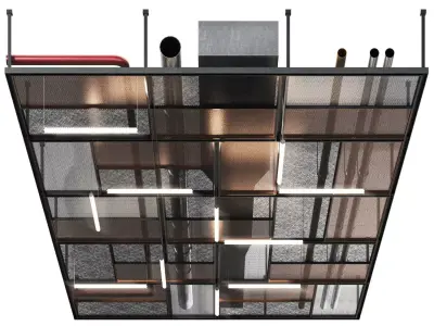 industrial ceiling 3D model