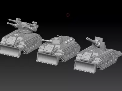 SCION OF TERRA SET 3 Epic - Armageddon  3D print model