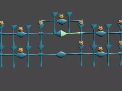 this is a nice gate  3D model
