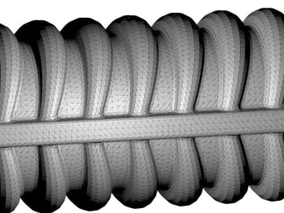 Construction TMT Bar 3D print model purchase